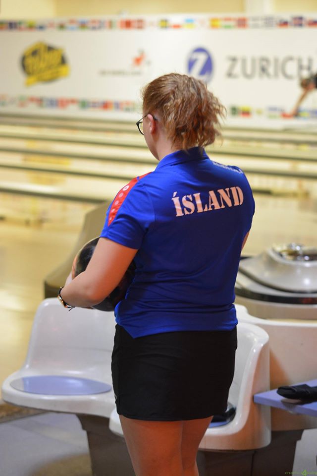 Katrín Fjóla Bragadóttir á EM 2016